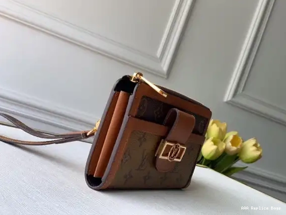 Aaa replica bags WALLET DAUPHINE VUITTON LOUIS 0617